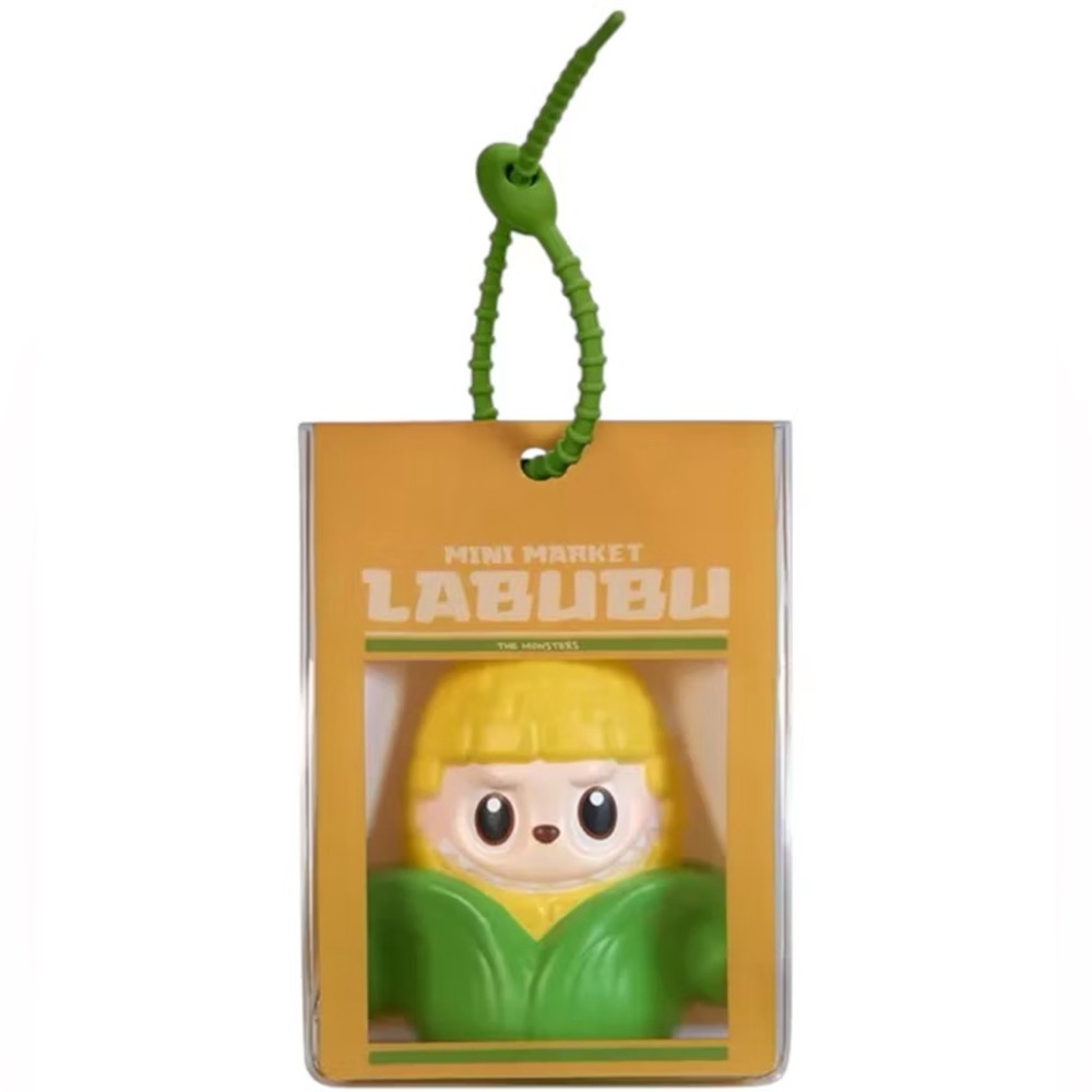 Pop Mart Labubu THE MONSTERS Wacky Mart Series Squishy Charm (CORN) * SOLD OUT*